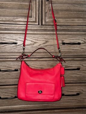Coach Coral Courtney legacy convertible crossbody bag